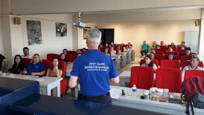 Menderes Belediyesi’nden Afet Eğitimi
