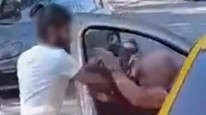 Taksiciye saldırdı, dayak yemekten zor kurtuldu