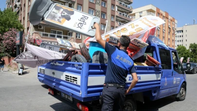 Karşıyaka’da işgal denetimleri devam ediyor