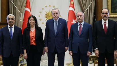 Cumhurbaşkanı Erdoğan, DEM Heyetini kabul etti