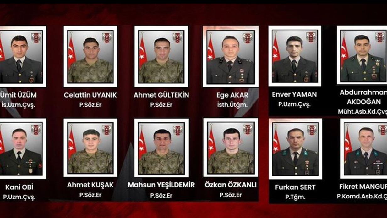 MSB'den 12 askerimizin şehit olduğu olayla ilgili iddialara yanıt