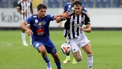 Beşiktaş ilk hazırlık maçında galip geldi