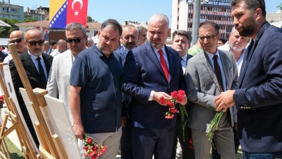 Srebrenitsa Soykırımı Menemen'de unutulmadı