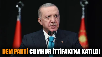 DEM Parti, Cumhur İttifakı'na katıldı