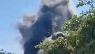 Pendik'te İSKİ'ye ait tesiste yangın