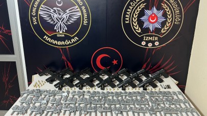 İzmir'de silah ticareti operasyonu