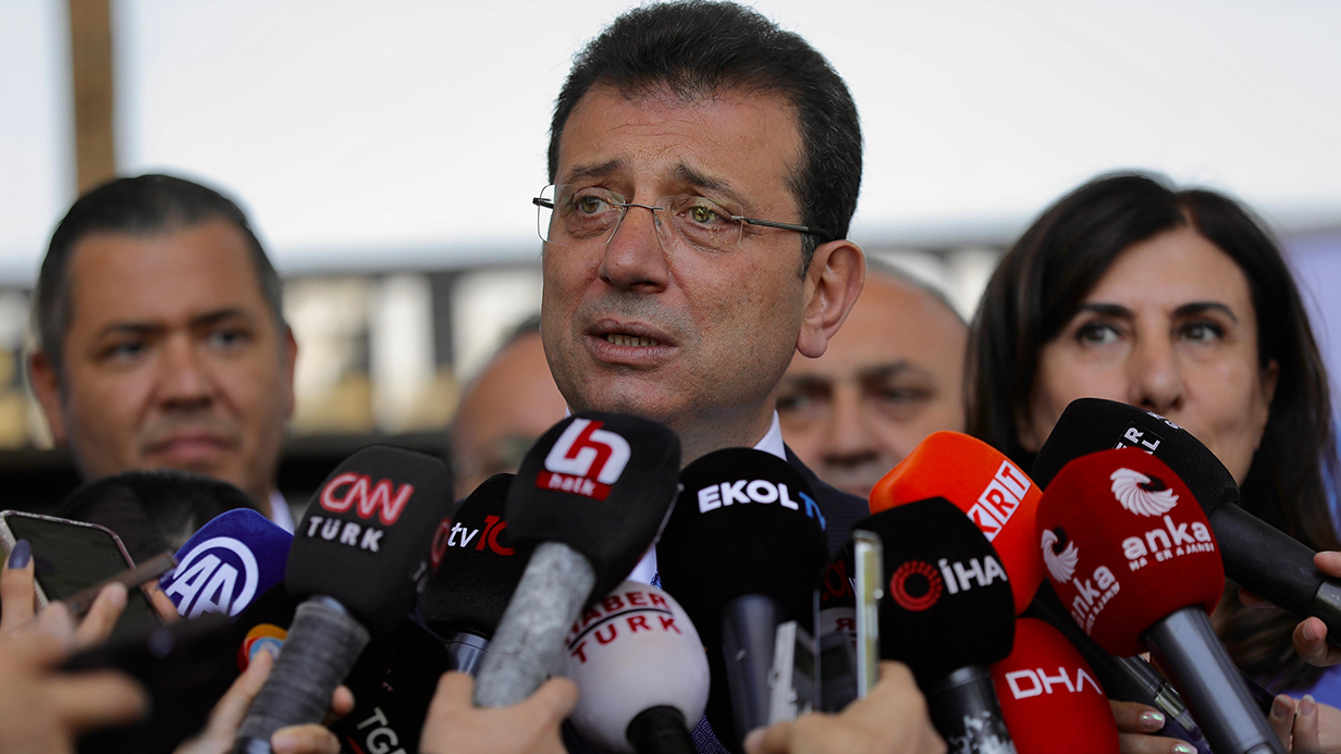 Ekrem İmamoğlu’nun başsavcı ile ailesini tehdit ettiği iddiasıyla yargılandığı davada 1 yıl 8 ay hapis cezası