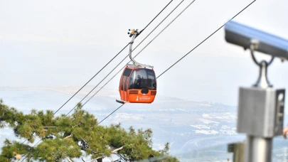 Teleferik yenilendi, İzmirlileri bekliyor
