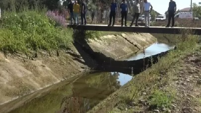 Sulama kanalında kadın cesedi bulundu