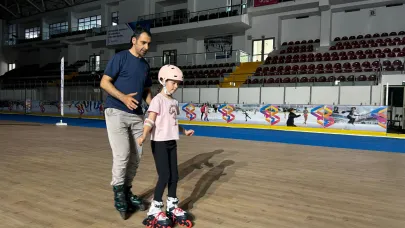 Büyükşehir’in tekerlekli paten kursunda kayıt zamanı