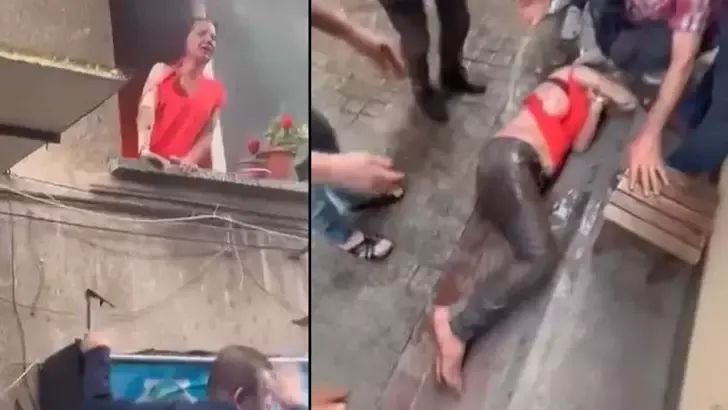 Alevlerin arasında kalan kadının durumu ciddiyetini koruyor