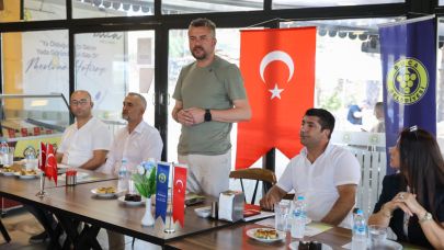 Başkan Görkem Duman muhtarlarla buluştu