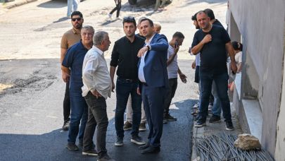 Başkan Eşki’den asfalt mesaisi: Bornova'da durmak yok