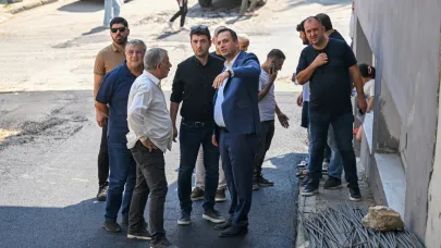 Başkan Eşki’den asfalt mesaisi: Bornova'da durmak yok