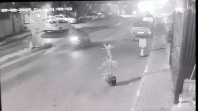 Motosikletli saldırganlar otoparka silahlı saldırı düzenledi