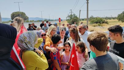 500 Metrelik Yürüyüş Çilesi Sona Erdi