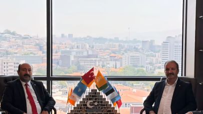 Sağlık-Sen 1 No’lu Şube’den genel merkez ziyareti