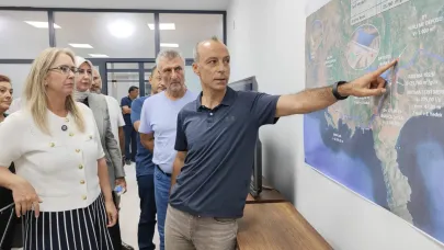 AK Partili Çankırı Karareis Barajı’nı İnceledi