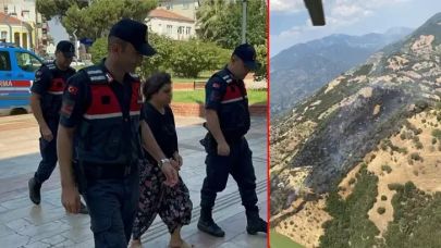 Kayınpederiyle tartışıp, araziyi ateşe vermiş