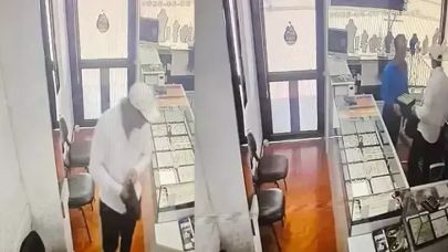 Tehditle 600 bin TL’lik bilezik alıp kaçan şüpheli yakalandı