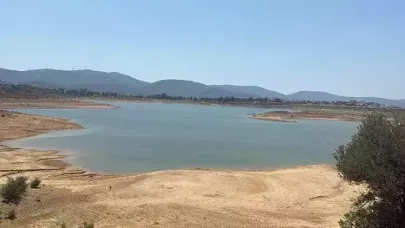 Bodrum'da barajlardaki su azaldı