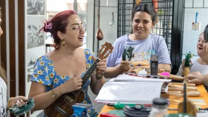 Özel bireyler “sürdürülebilir müzik” ile buluştu