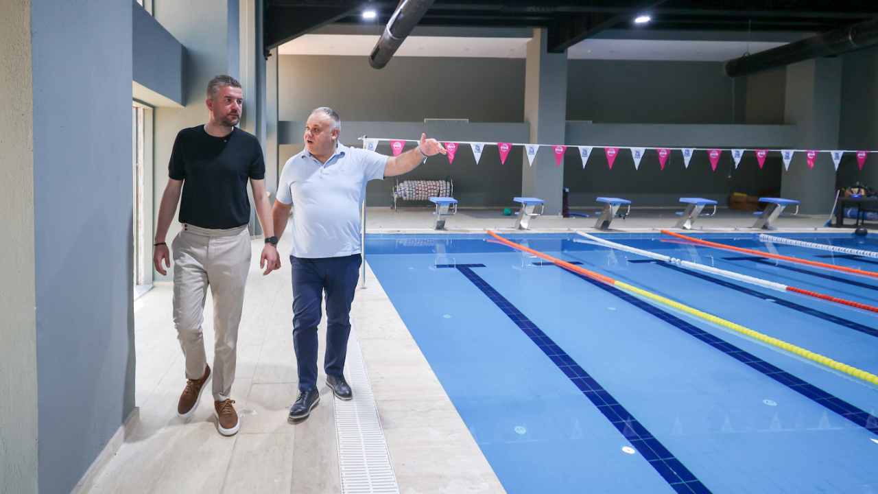 Sporium’da yüzme dersleri başladı