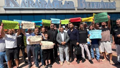 Karabağlar’da pazarcılardan ‘katı atık bedeli’ tepkisi