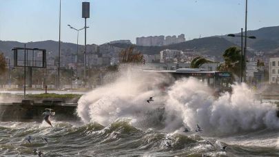 İzmir'de fırtına bekleniyor
