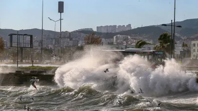 İzmir'de fırtına bekleniyor