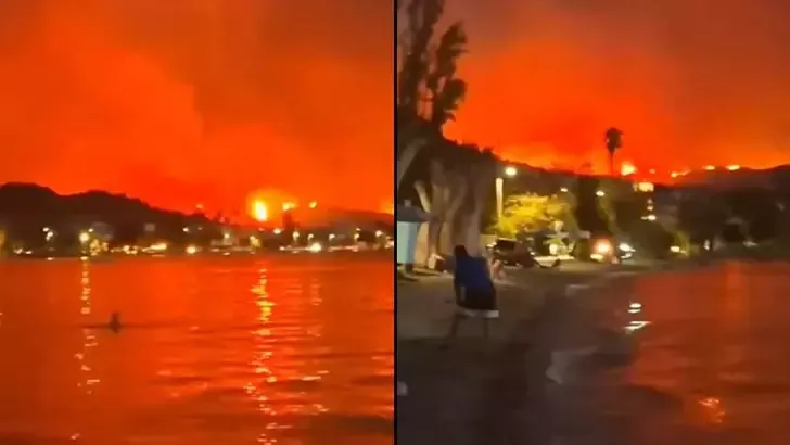Yunanistan'da orman yangınları devam ediyor