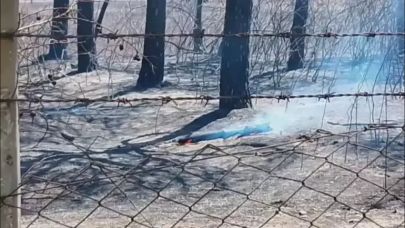 Otluk alandaki yangın büyüdü, fabrika tedbiren boşaltıldı