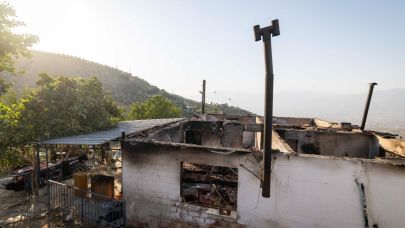 Büyükşehir’den evi yanan aileye yardım eli