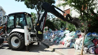 Karşıyaka’da sokaklara moloz atanlara 92 bin TL ceza