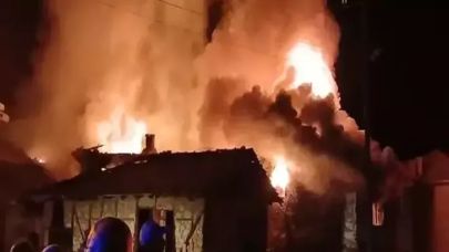 2 ev ve eklentilerinin yandığı yangına tutuklama