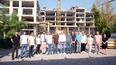 Ege Üniversitesinde dev teknopark kompleksi hızla yükseliyor