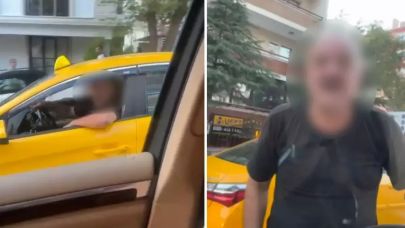 Ankara'da trafikte 'yol verme' kavgasında aracı yumrukladı