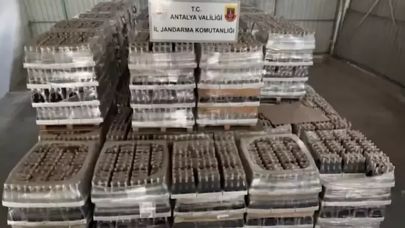 Antalya'da sahte-kaçak içki imalatçılarına operasyon