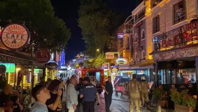 Fatih'te otelde çıkan yangın söndürüldü