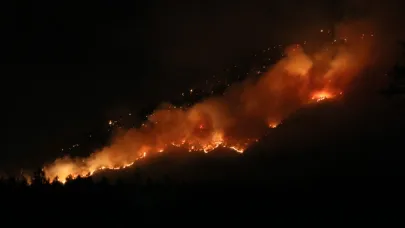 Denizli’deki orman yangını kontrol altına alındı