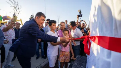Yenilenen Recep Doyuk Parkı açıldı