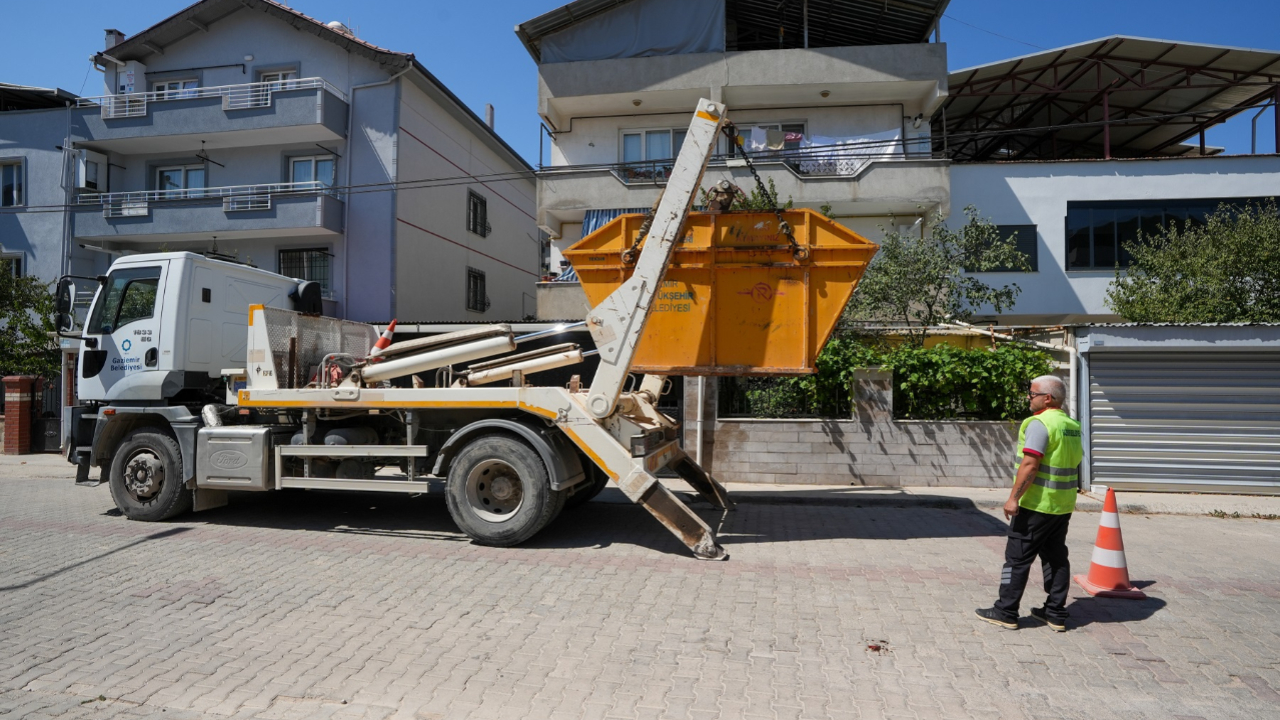 Gaziemir Belediyesi’nden moloz atıklarına çevreci çözüm