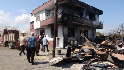 25 yıllık emek kundaklamayla kül oldu