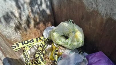 Bebeğini çöpe atıp alışverişe giden annenin yeni görüntüleri