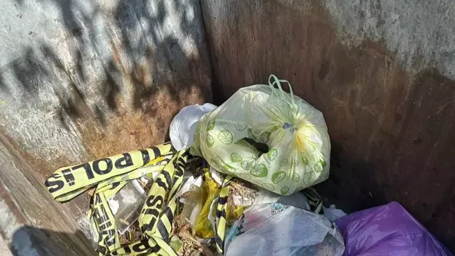 Bebeğini çöpe atıp alışverişe giden annenin yeni görüntüleri