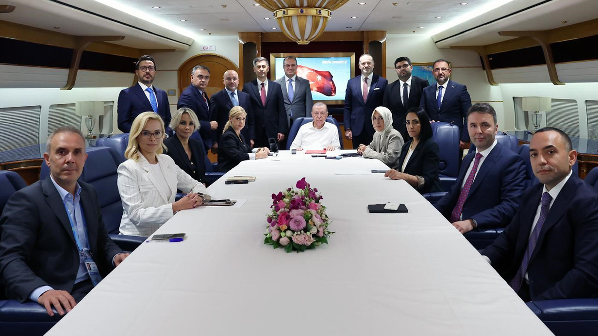 Cumhurbaşkanı Erdoğan: "BM Genel Kuruluna muhtemelen Filistin meselesi damga vuracak"