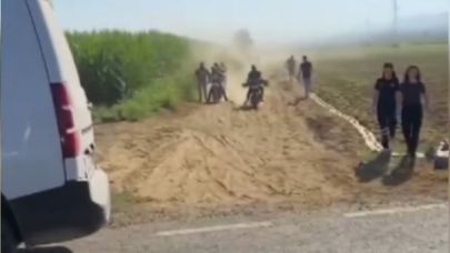 Torbalı'da helikopter düştü