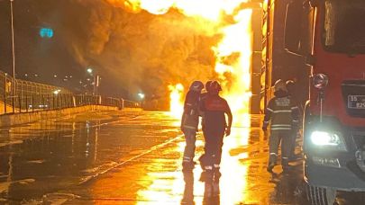 İzmir İtfaiyesi, Aliağa’da büyük bir felaketin önüne geçti
