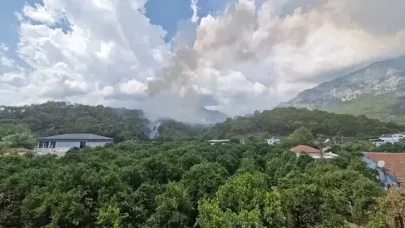 Antalya'da orman yangını