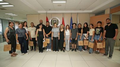 Karşıyaka’nın ‘mezun’ filizleri Başkan Ünsal ile buluştu